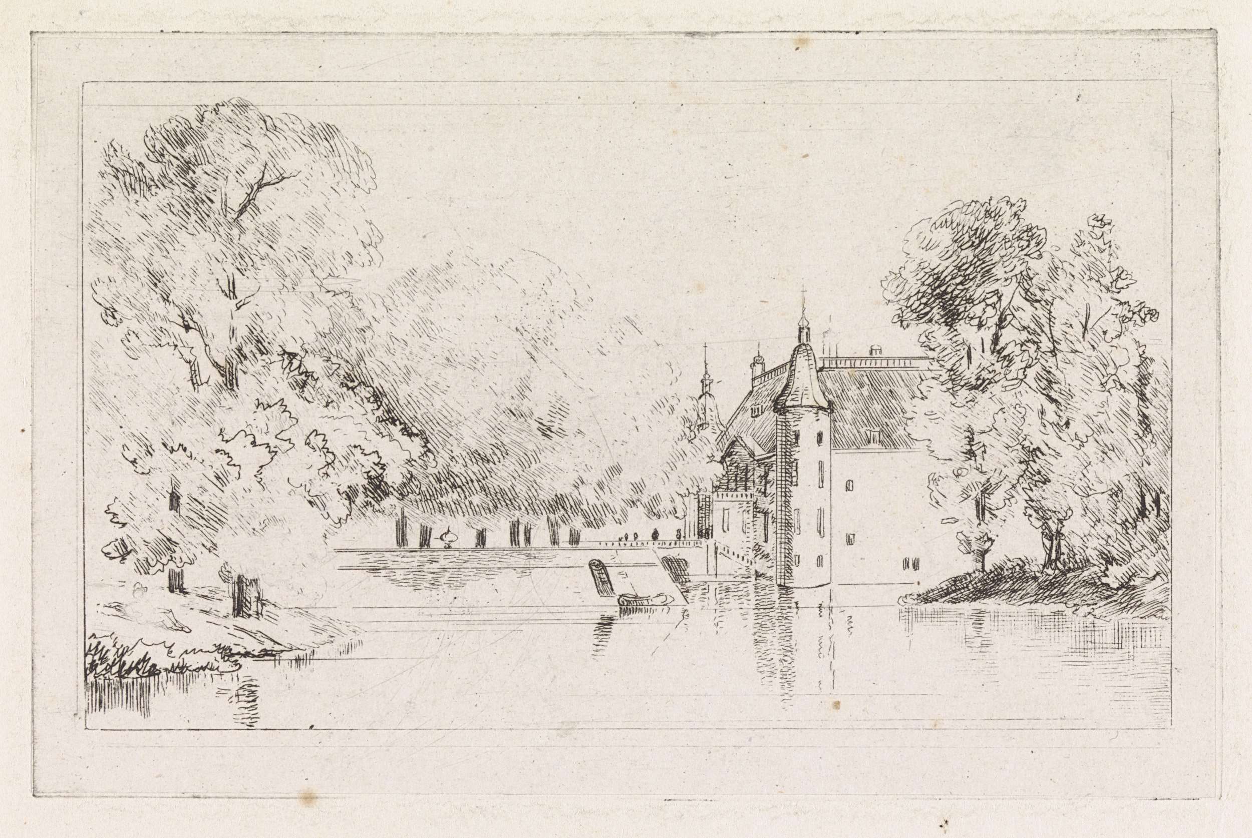 Kasteel aan het water