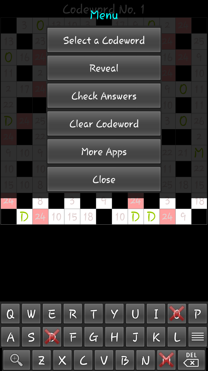 Codewords II Screen 3