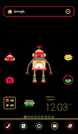 wonder robot dodol theme