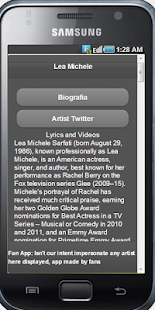 Lea Michele lyrics Screenshots 13