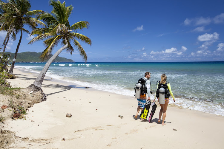 Cane Bay on St. Croix in the US Virgin Islands.