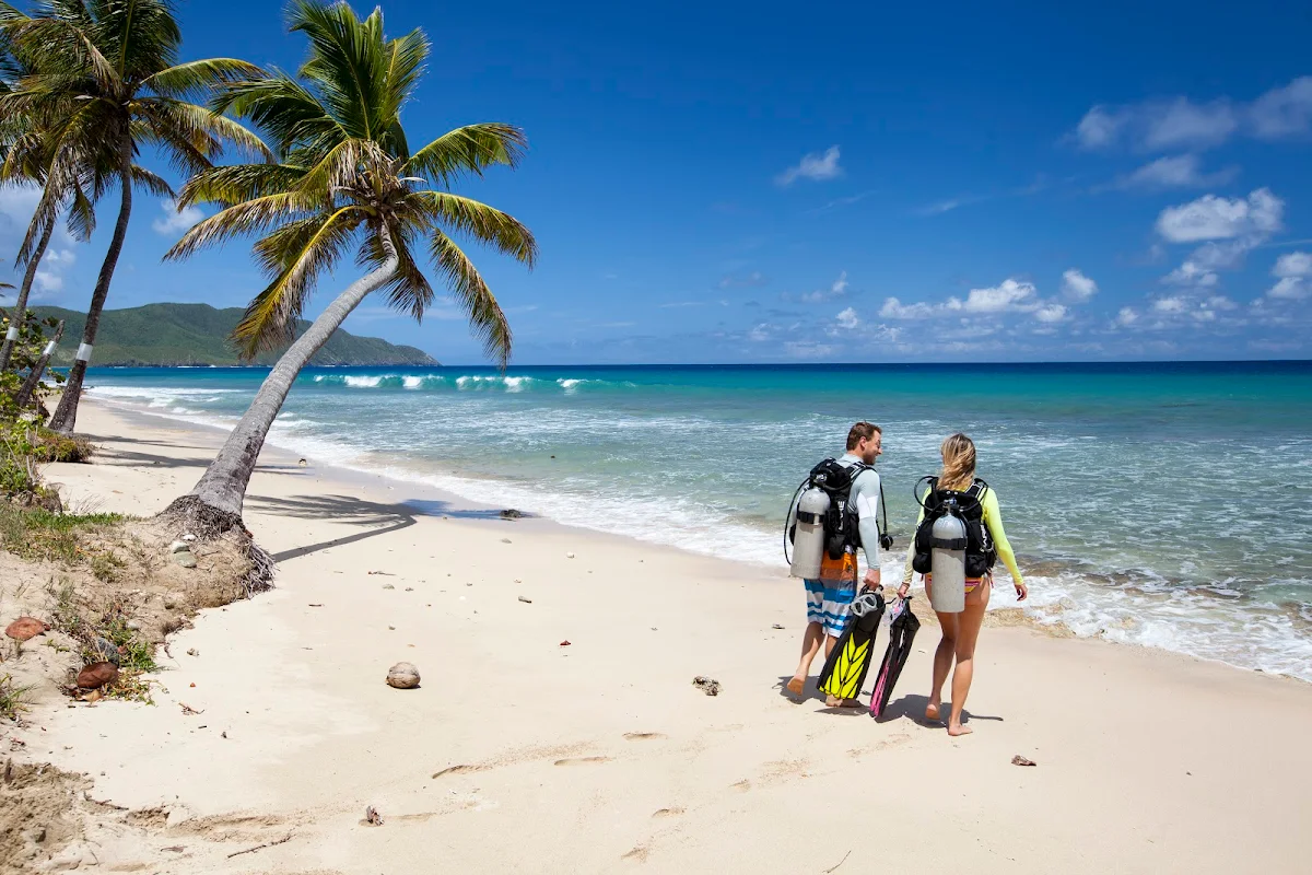 Cane-Bay-St-Croix-USVI - Cane Bay on St. Croix in the US Virgin Islands.