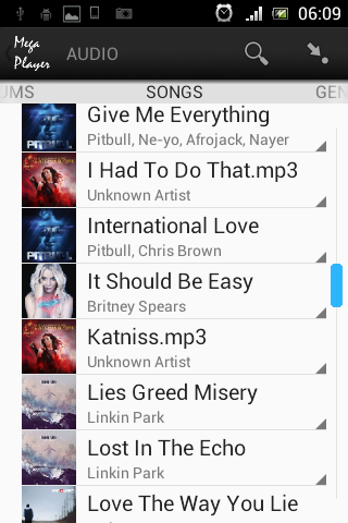 Mega Player Pro - screenshot