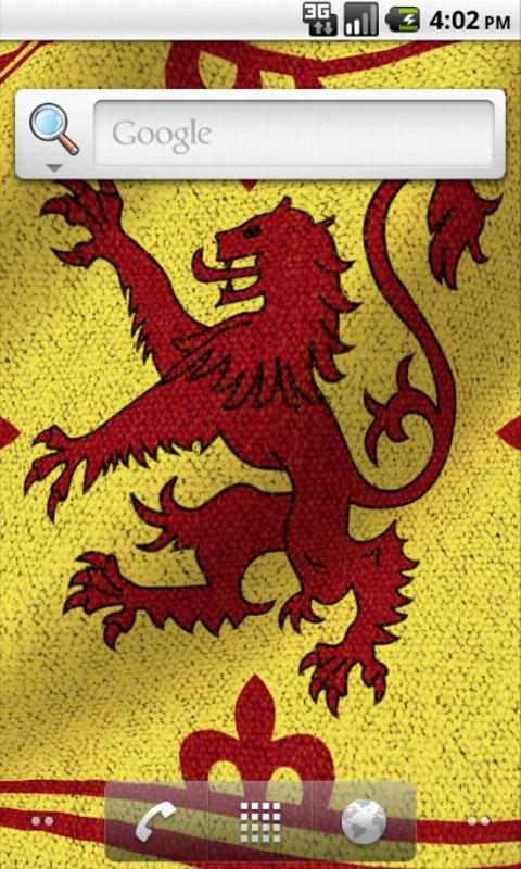 3D Royal Standard of Scotland Screen 1