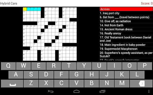 Lastest Crosswords Crossword Rush APK for Android