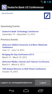 Deutsche Bank US Conferences