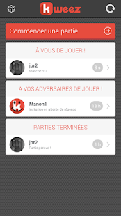 Kweez : le jeu de quiz en duel