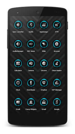 【免費個人化App】SC 161 v3 Black Teal-APP點子