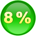 math percentage game icon