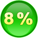 math percentage game icon