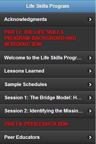 Life Skills Program