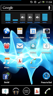 How to download Xperia ICX CM10 CM9 AOKP Theme 5 apk for bluestacks