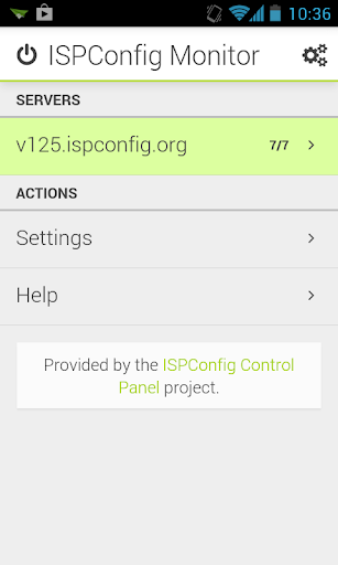 ISPConfig Monitor