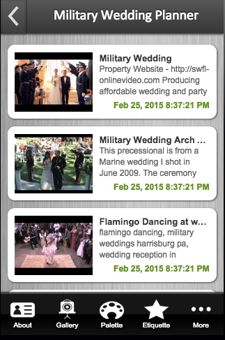 Military Wedding Planner
