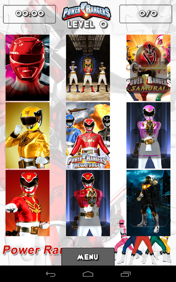 Power rangers jigsaw online