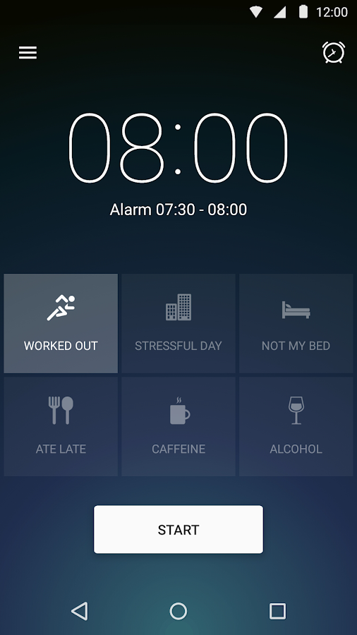 Sleep Better with Runtastic - screenshot