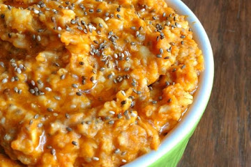 Maple Pumpkin Oatmeal with Chia