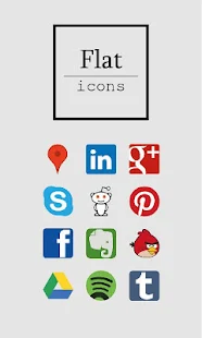 免費下載個人化APP|Flat icons (ADW/Apex/GO/Nova) app開箱文|APP開箱王