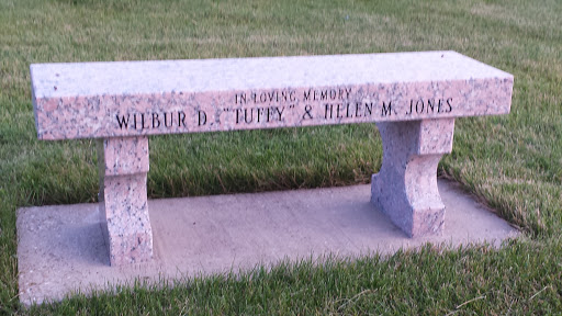 Wilbur and Helen Jones Memorial Bench