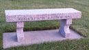 Wilbur and Helen Jones Memorial Bench