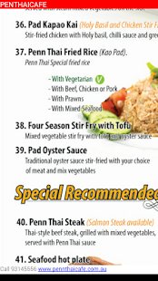 pennthaicafe Screenshots 3