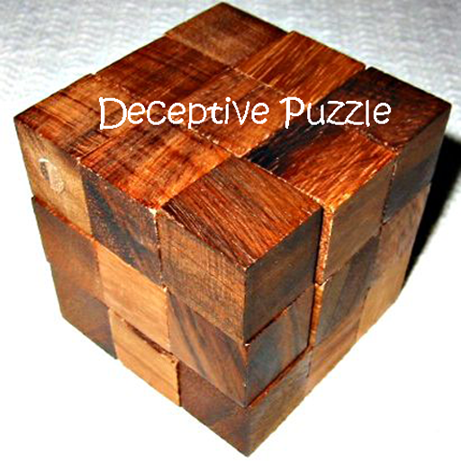 Deceptive Puzzle LOGO-APP點子