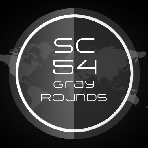 SC 54 Gray Rounds LOGO-APP點子