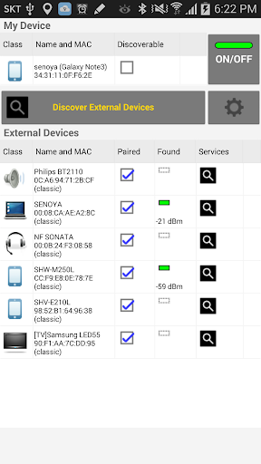 Bluetooth management tool