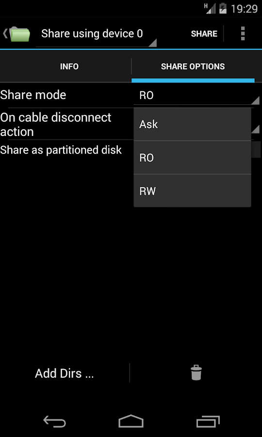   Usb Share - 7 Free [Root]- tangkapan layar 