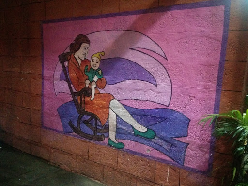 Mom And Baby Mural At VRL