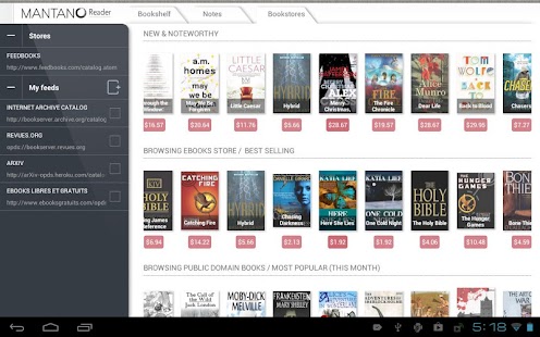 Mantano Ebook Reader Premium - screenshot thumbnail