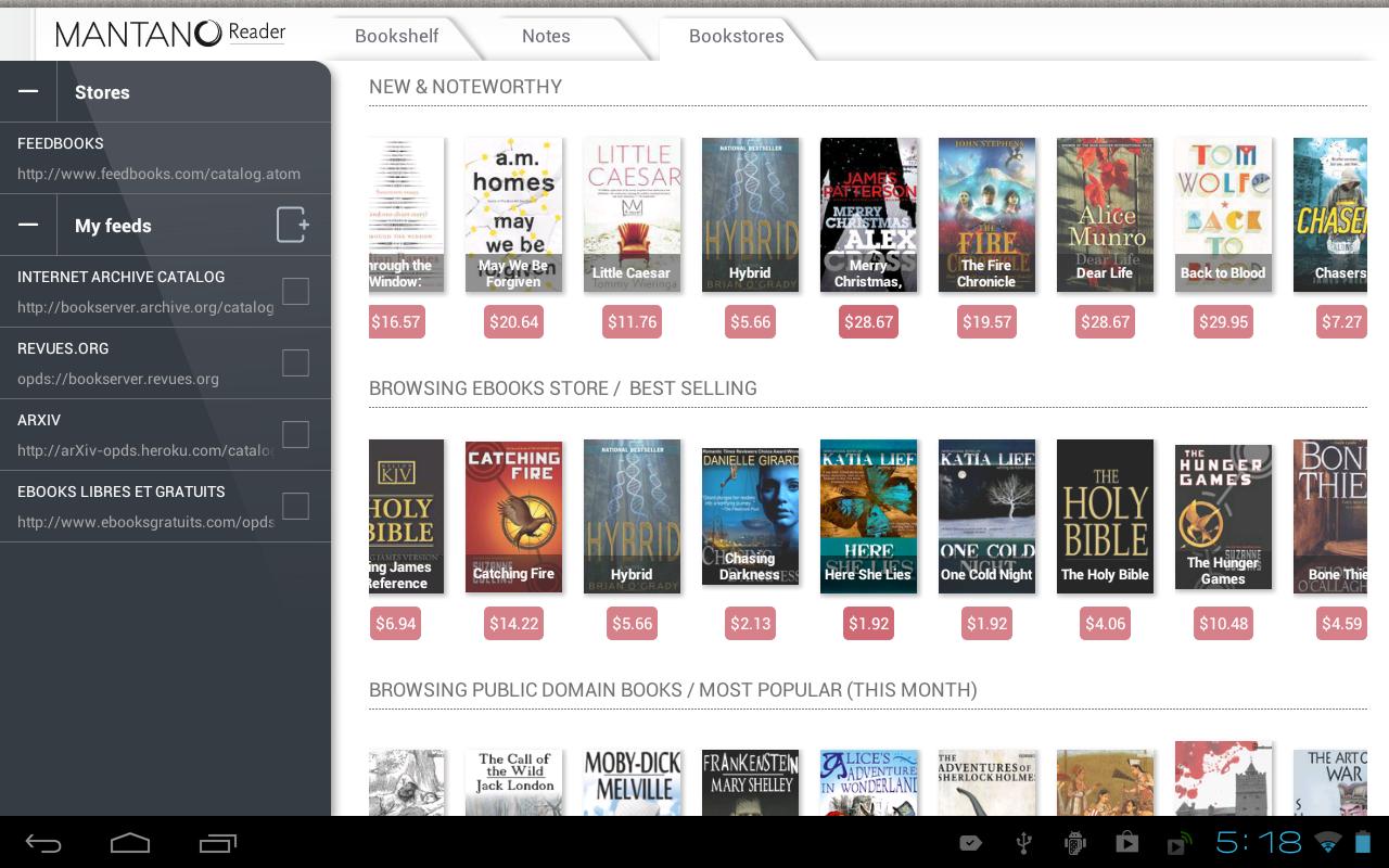 Mantano Ebook Reader Premium - screenshot