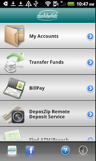 EXCEL FCU Mobile Service