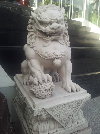Chinese Lion Statue North Square
