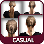 Casual Hairstyles tutorial Apk
