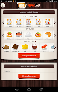 Lastest ApróSéf receptek APK
