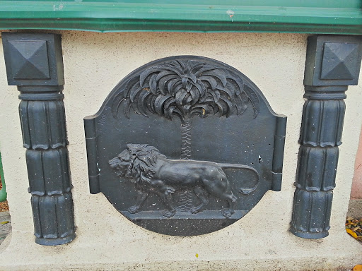The Lion and the Palm Tree Plaque