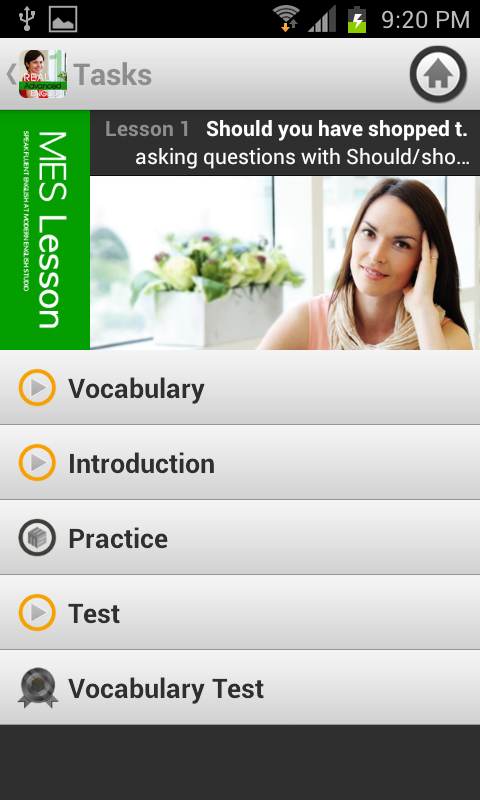Real English Advanced Vol.2 Screen 3