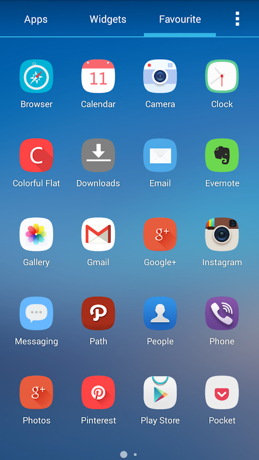 Solo Launcher ★KitKat UI★ - screenshot
