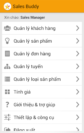 Quản lý bán hàng