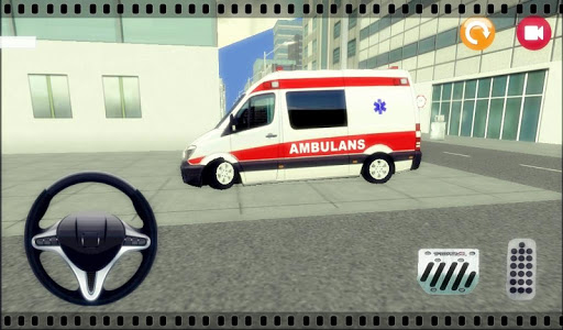 Trafikte Ambulans Sürme 3D