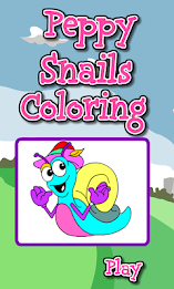 Snail Coloring Game poster 1