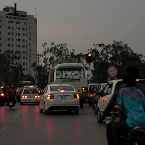 Going Home by Amir Hameed - Transportation Roads