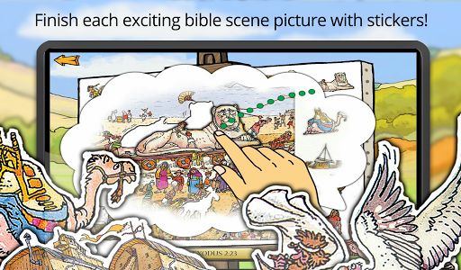 Bible Sticker Games