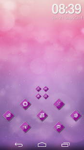How to install VM12 Purple Diamond Icons 2.04 mod apk for laptop