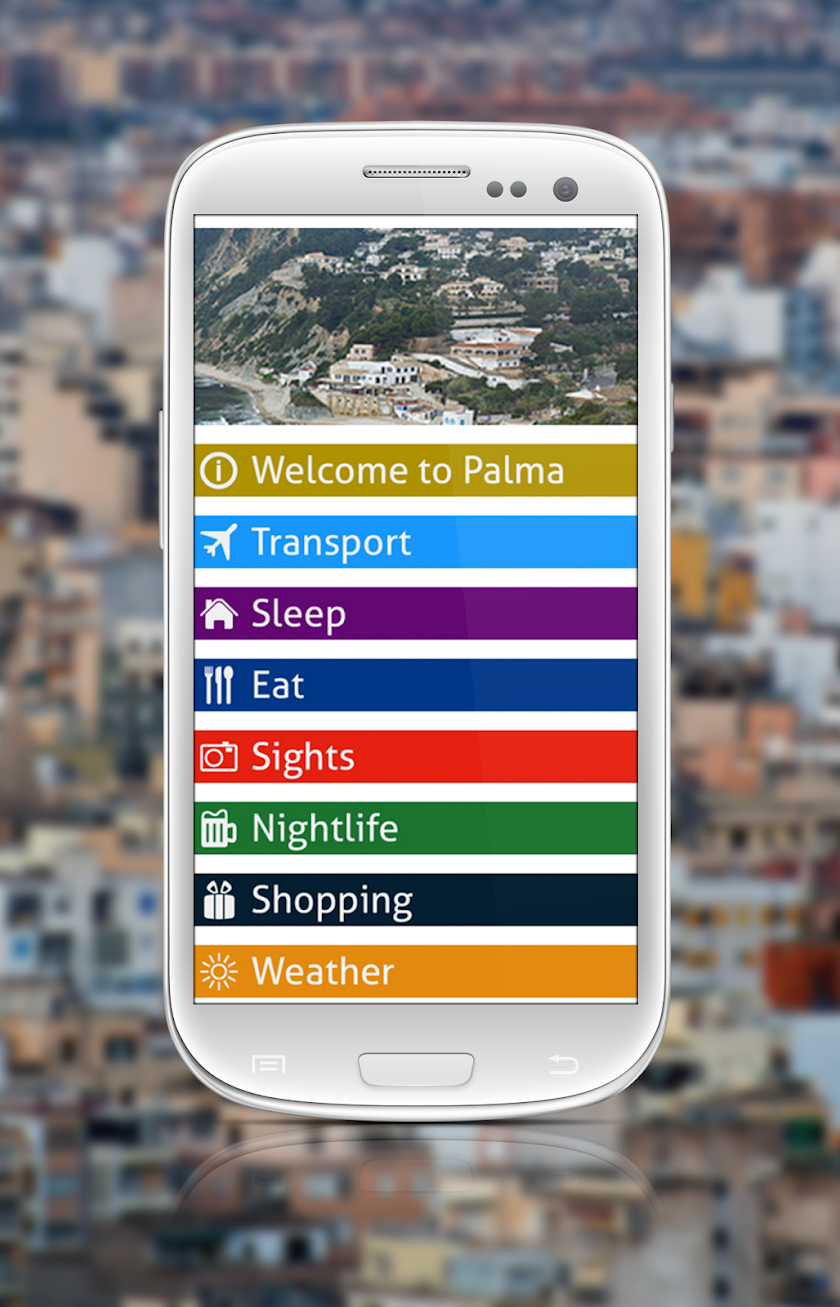 Trippa Palma Travel Guide Screen 1