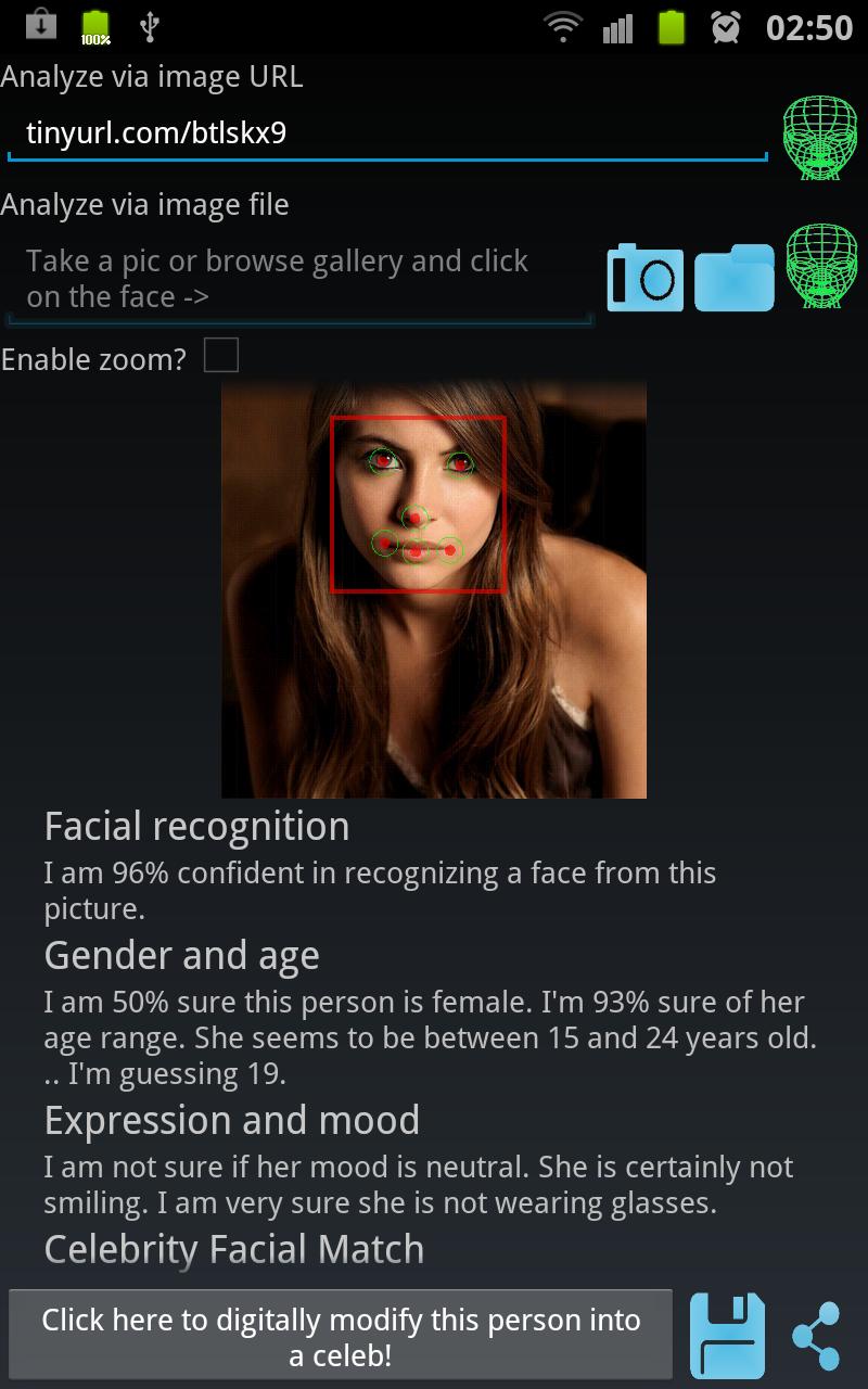 Facial Metrics Analysis Pro Screen 2