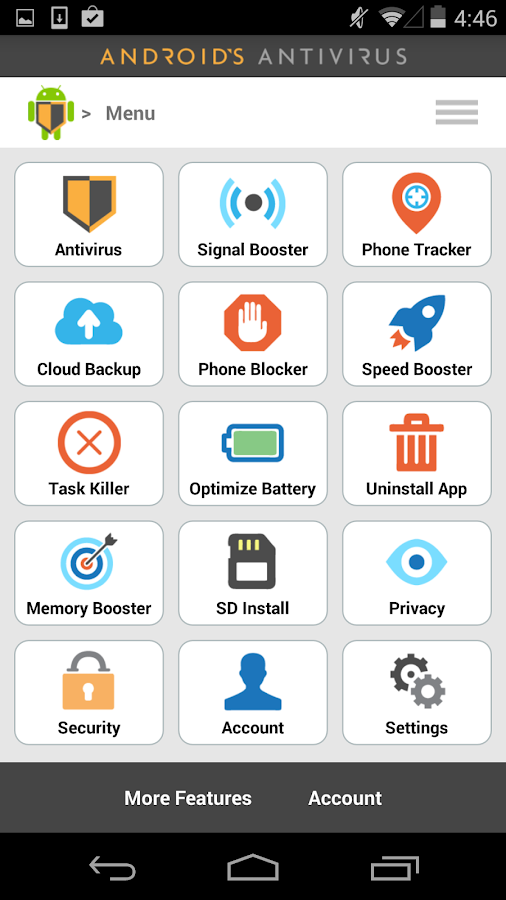 AntiVirus for  Android™ - screenshot
