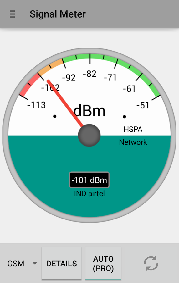 Network Signal Strength screenshot