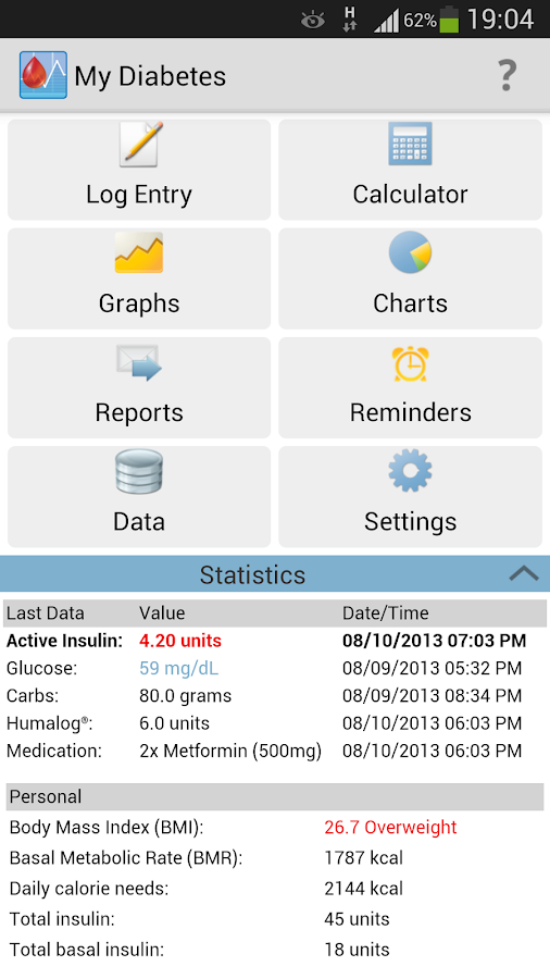 My Diabetes AndroidApps auf Google Play